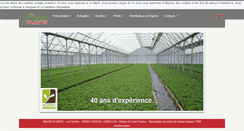 Desktop Screenshot of anjouplants.fr