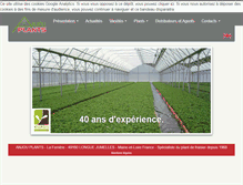 Tablet Screenshot of anjouplants.fr